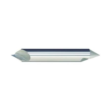 Morse Countersink, Double End, Series 5751, 38 Body Dia, 212 Overall Length, 38 Shank Dia, 1 Flute 50486